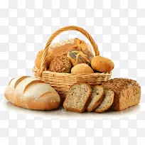 面包店面包篮黑麦面包小面包