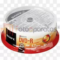 光盘DVD可录制的小型DVD+RW-DVD