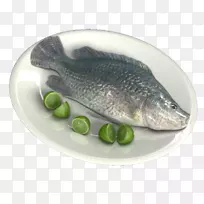 三文鱼产品09777油性鱼罗非鱼-3D鱼