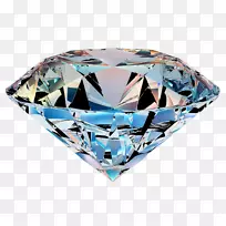 钻石色宝石克拉-蓝色钻石