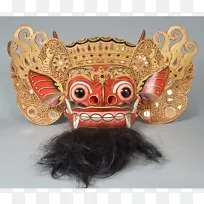 巴厘岛人面具巴龙唐古面具