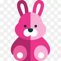 兔子复活节兔子电脑图标剪贴画-兔子
