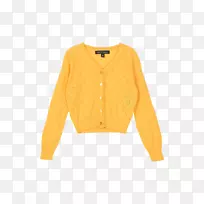 羊毛衫黄色袖子卡迪b-黄色销售