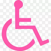 残疾轮椅残疾泊车许可证夹板艺术-轮椅