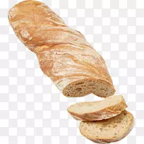 黑麦面包，ciabatta格雷厄姆面包，棕色面包-面包
