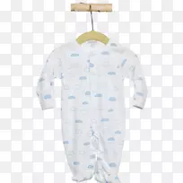 婴儿及幼童一件t恤袖睡衣婴儿t恤