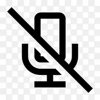 麦克风计算机图标声音字体麦克风