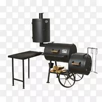 烧烤，吸烟，户外烧烤架，顶部壁炉，紧凑型烧烤