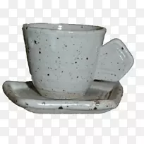 咖啡杯陶瓷花盆设计