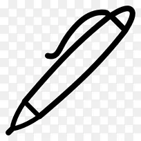 电脑图标圆珠笔笔记本绘图笔