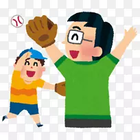 广岛东洋鲤鱼棒球追赶グラブ軟式棒球-棒球