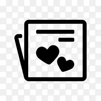电脑图标浪漫电影爱情符号