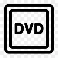 计算机图标符号dvd符号