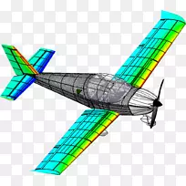索纳卡200飞机螺旋桨飞机-退伍军人日传单
