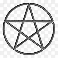 五角星符号Wicca巫术.符号