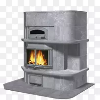 热砌体炉膛壁炉-烤箱