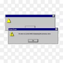 错误信息软件错误计算机软件-软件