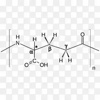 聚谷氨酸-氨基酸-亚胺酸生物聚合物