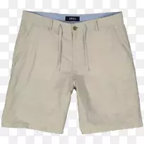 百慕大短裤，裤子，斜纹布，服装-夏装