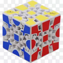 齿轮立方体魔方组合拼图v-立方体7-立方体