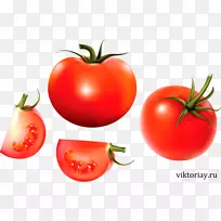 李子番茄灌木番茄樱桃番茄蔬菜食品-蔬菜