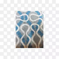 羊毛地毯蓝色纺织品毛毯
