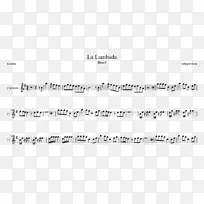 兰巴达男高音萨克斯风文档歌曲萨克斯风