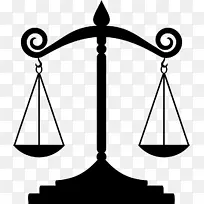 法官律师法庭平衡秤