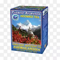 喜马拉雅山阿育吠陀茶心叶月籽膳食补充剂-茶