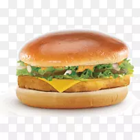 芝士汉堡滑块水牛汉堡早餐三明治