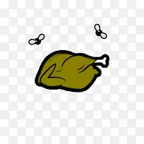 艾萨克绘画羔羊与羊肉夹的装订艺术-腐烂肉