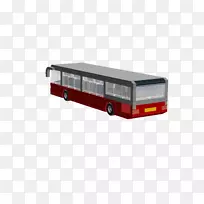 公共汽车模型汽车运输-公共汽车