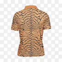 T恤袖，马球衫，豹子，动物图案-高尔夫海报