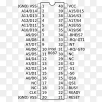 英特尔8087协处理器x87浮点单元-英特尔