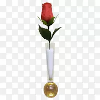花园玫瑰花瓶设计静物摄影切花玫瑰在花瓶里