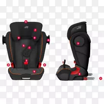 婴儿和幼童汽车座椅Britax r mer Kidfix sl Sict-car