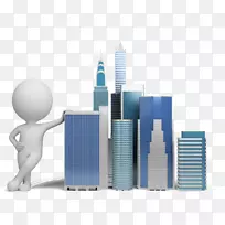 建筑摄影免费3D计算机图形.建筑物