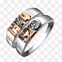 结婚戒指卡地亚珠宝手表戒指