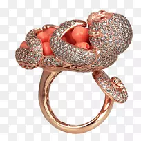 订婚戒指宝石珠宝钻石戒指