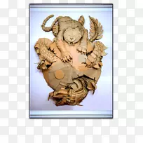 雕刻动物-虎龙