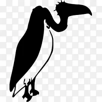 土耳其秃鹫黑秃鹫剪贴画-vogelschwarz