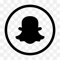 Snapchat计算机图标徽标社交媒体-快照徽标