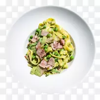 卡瓦拉(Cararara Taglierini Tagliatelle)素食料理小色拉