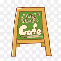 咖啡厅咖啡吻沙庭茶-咖啡厅明信片