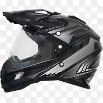 摩托车头盔双-运动型摩托车护罩-摩托车头盔