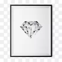 纸钻石海报宝石印刷-钻石