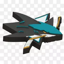针状3俯冲3D打印-鲨鱼3D