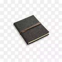 屋顶瓦木瓦屋顶机-皮革笔记本