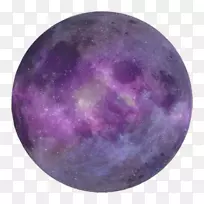 月亮紫罗兰月相-月亮