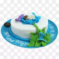 生日蛋糕装饰皇家糖霜-蛋糕